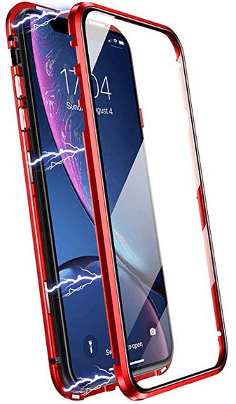 Samsung Galaxy A40 Magnetic Red Rear Back Case (OEM)