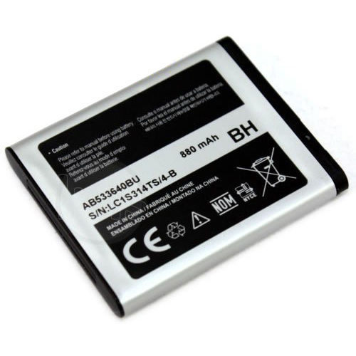 Samsung Battery for Samsung C3050 Stratus J600 J608 J750 C3053 M600 B3210 (AB483640BU) (OEM)
