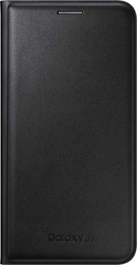 Samsung Flip Wallet Cover Black (Galaxy J5) ( EF-WJ500B)