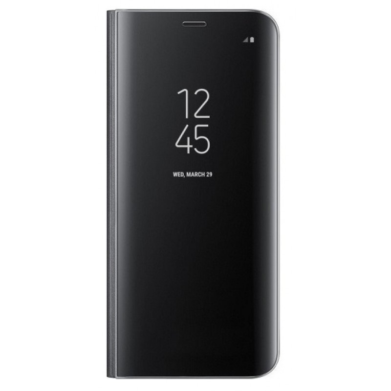 Samsung Galaxy A20e Clear View Standing Cover Μαύρο  (oem)