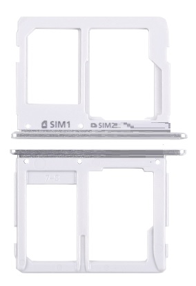 Samsung Galaxy (2016) SIM & MicroSD Card Tray (SM-A310F/A510F/A710F) (A3/A5/A7) (White) (BULK)