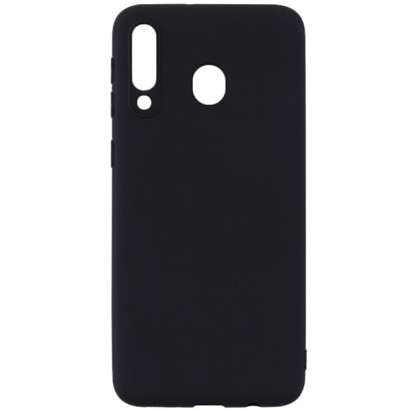 Samsung Galaxy A40 Black Silicone Back Cover (oem)