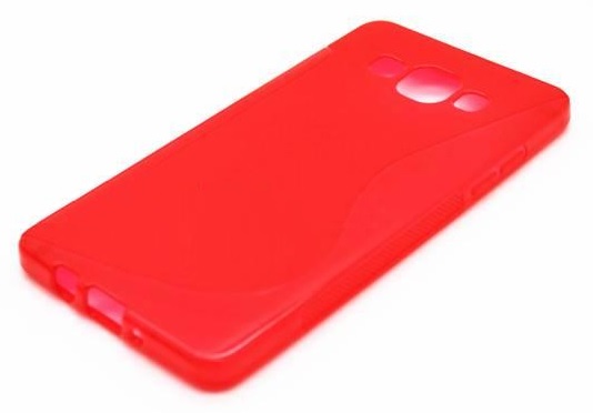 Samsung Galaxy A5 A500F - Θήκη TPU Gel S-Line Κόκκινο (OEM)