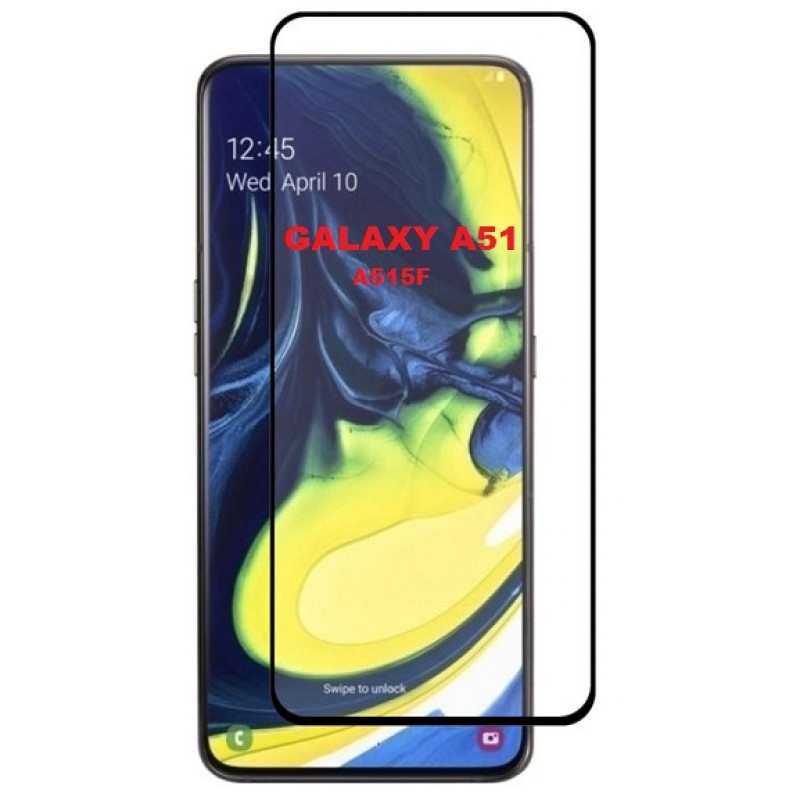 Samsung Galaxy A51 Προστατευτικό Οθόνης 9D (OEM)