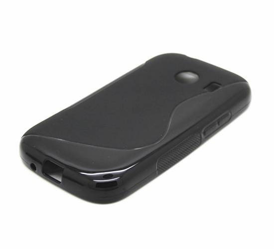 Samsung Galaxy Ace Style G310 TPU Gel S-Line Case (Black) (OEM)