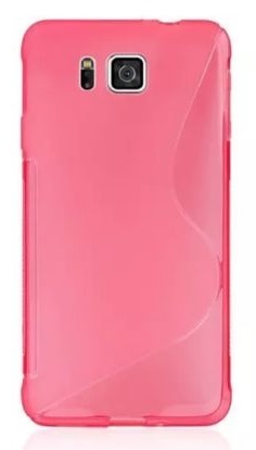 Samsung Galaxy Alpha G850f - TPU Gel Case S-Line Pink (OEM)