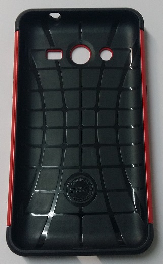 Samsung Galaxy Core 2 G355HN - Θήκη Slim Armor Με Kickstand Κόκκινο (Spigen)