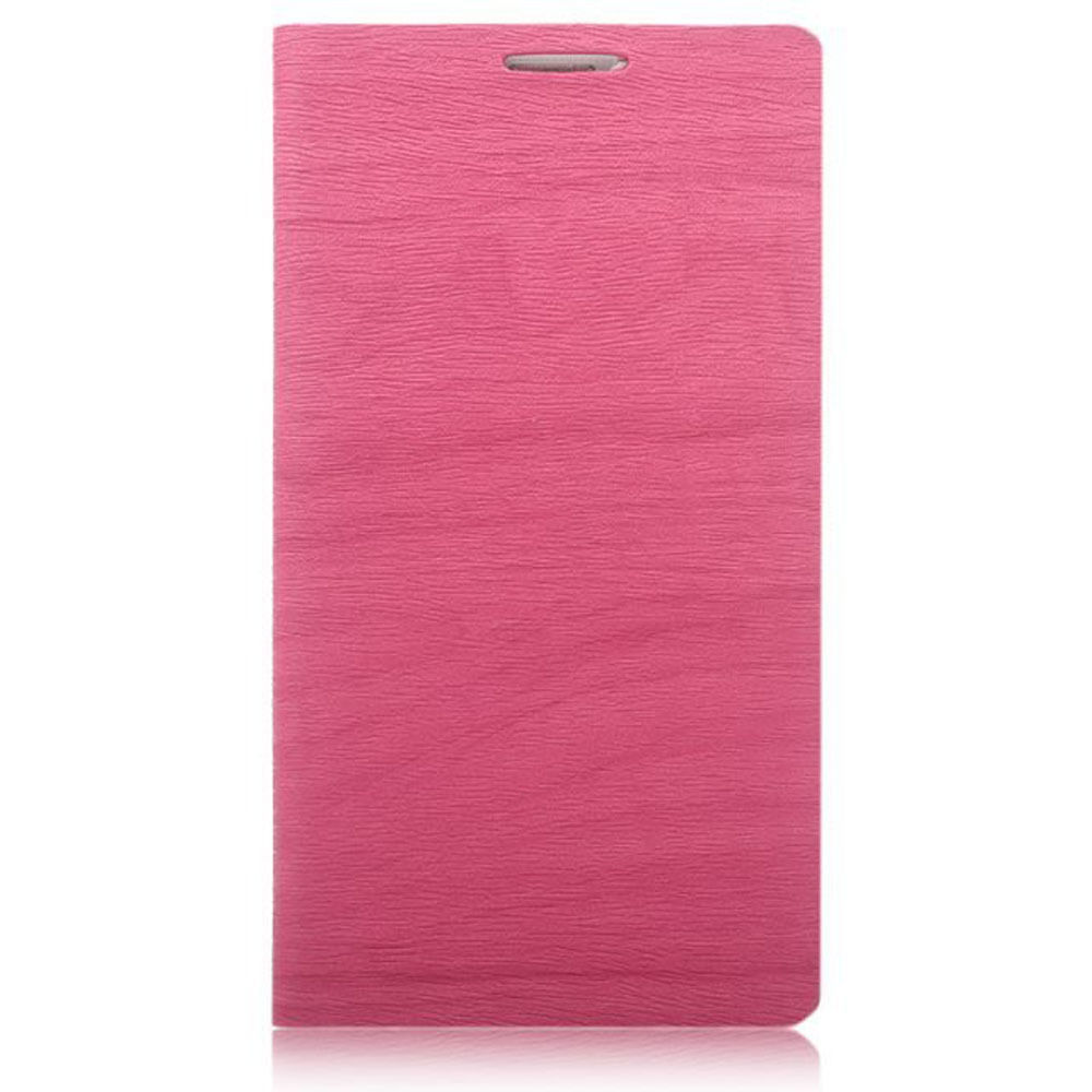 Samsung Galaxy Core Plus G350 - Leather Wallet Stand Case Hot Pink (OEM)
