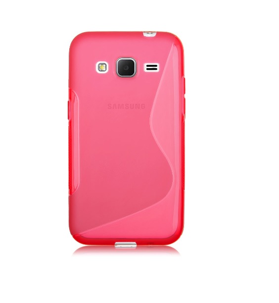 Samsung Galaxy Core Prime Gel S-Line Case (SM-G360F-TPU) (SM-G360F) (Pink) (OEM)