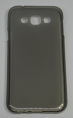 Samsung Galaxy E5 (SM-E500) - TPU GEL Case Clear Grey (OEM)