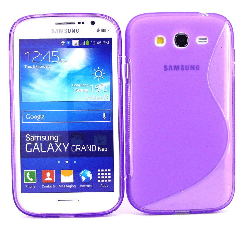 Samsung Galaxy Grand Neo i9060 - Θήκη TPU GEL S-Line Μώβ (ΟΕΜ)