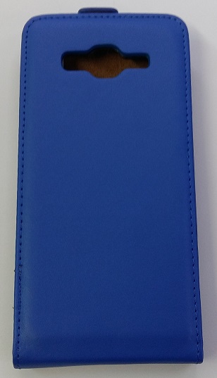 Samsung Galaxy Grand Prime SM-G530F - Δερμάτινη Θήκη Flip Μπλέ (ΟΕΜ)