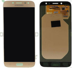 Samsung Gold LCD Screen for Galaxy J7 (2017) Smartphone