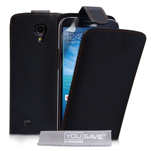 Samsung Galaxy Mega 6.3 i9205 Δερμάτινη Θήκη Flip Μαύρη ΟΕΜ