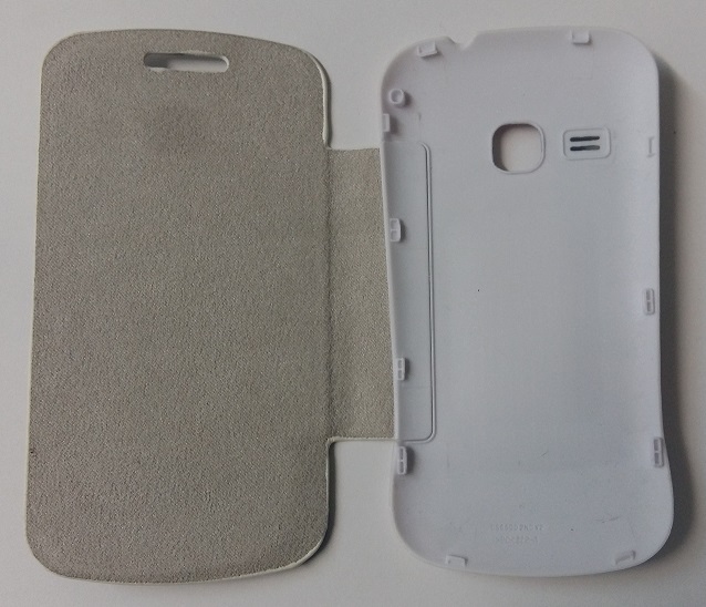 Samsung Galaxy Mini 2 S6500 - Flip θήκη με πίσω καπάκι μπαταρίας - Πύργος του Άιφελ (OEM)