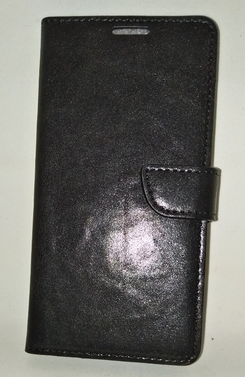Samsung Galaxy Note 3 Neo N7505 Book-Style S-View Case with Back Cover - Black (OEM) Nillkin Sparkle