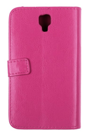 Samsung Galaxy Note 3 Neo N7505 Leather Wallet Stand Case in Magenta (OEM)