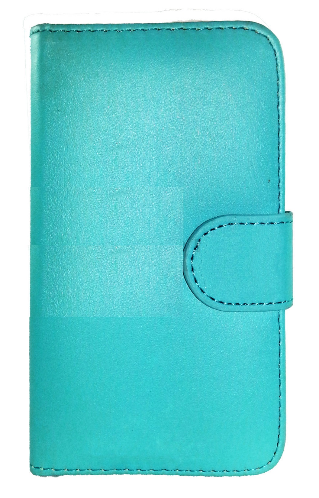 Samsung Galaxy Note 3 Neo N7505 Leather Wallet Stand Case (Light Blue) (OEM)