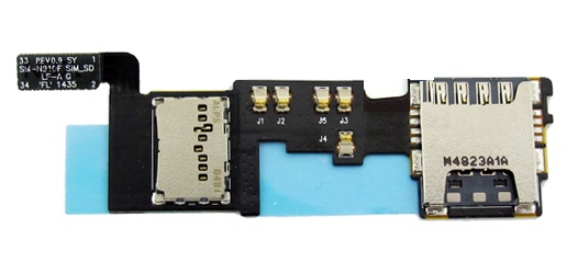 Samsung Galaxy Note 4 N910F SIM Card / Memory Card Flex