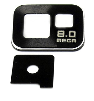Samsung Galaxy S2 i9100 Black Camera Cover