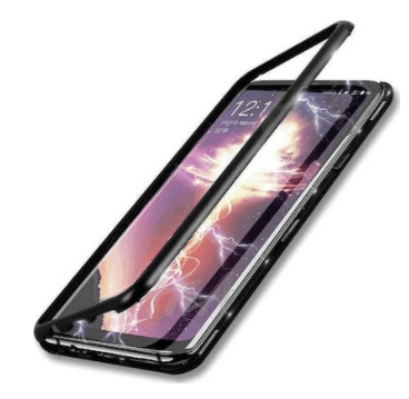 ΜΑΓΝΗΤΙΚΗ ΘΗΚΗ ΜΠΡΟΣ ΚΑΙ ΠΙΣΩ ΓΙΑ Samsung Galaxy S21+ 5G  ΜΑΥΡΟ