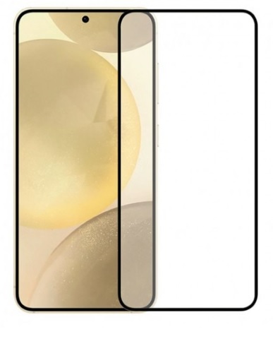 Tempered Glass Samsung S25  FULL GLUE BLACK