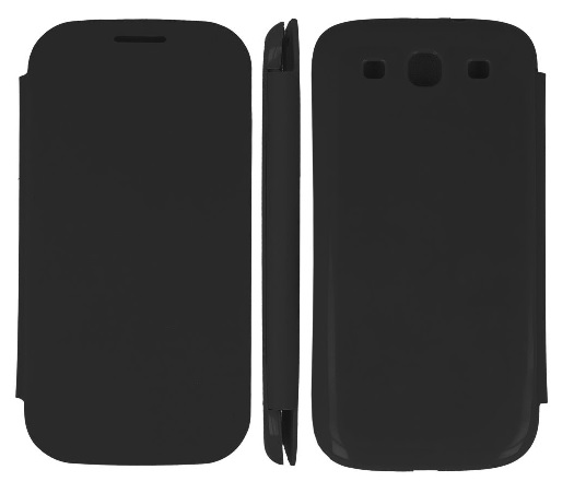 Samsung Galaxy S3 Neo i9301 - Flip Case Battery Back Cover - Black (OEM)