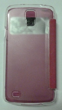 Samsung Galaxy S4 Active i9295 - Δερμάτινη Θήκη Βοοκ Με Πλαστικό Πϊσω Κάλυμμα Φούξια (OEM