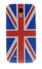 Samsung Galaxy S4 i9505 - i9500 Σκληρή θήκη πίσω κάλυμμα Αγγλική Σημαία