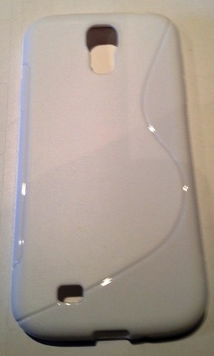 Samsung Galaxy S4 i9505 S-Line Silicone TPU Case (White)