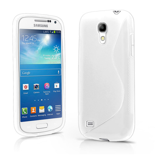 Samsung Galaxy S4 mini i9190 S-Line Silicone TPU Case - White