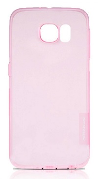 Samsung Galaxy S6 Edge G925F - Θήκη TPU Nillkin Nature 0.6 mm  Ροζ (Nillkin)