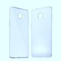Samsung Galaxy S6 Edge Plus Θήκη TPU Case Μαύρη Διάφανη (OEM)