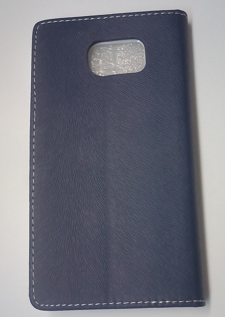 Samsung Galaxy S6 G920F - Δερμάτινη Stand Θήκη Πορτοφόλι με Πλαστικό Πίσω Κάλυμμα Μπλέ/Λευκό (ΟΕΜ)