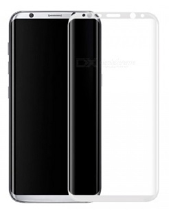Samsung Galaxy S8 G950F - Full Screen Protector Tempered Glass White (OEM)