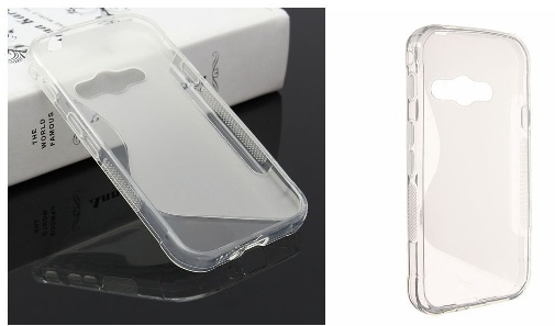 Samsung Galaxy Xcover 3 G388F - Θήκη Σιλικόνης TPU S-Line Διαφανής (OEM)