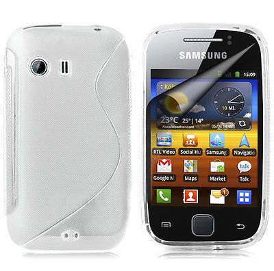 Samsung Galaxy Y S5360 Silicone Transparent Case (OEM)