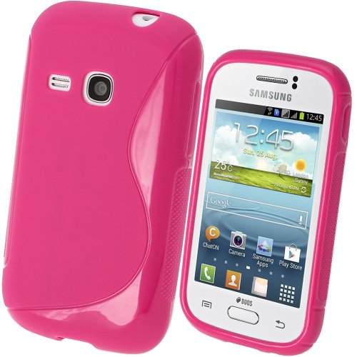 Samsung Galaxy Young S6310 / Duos S6312 Gel Case S Line - PINK (OEM)