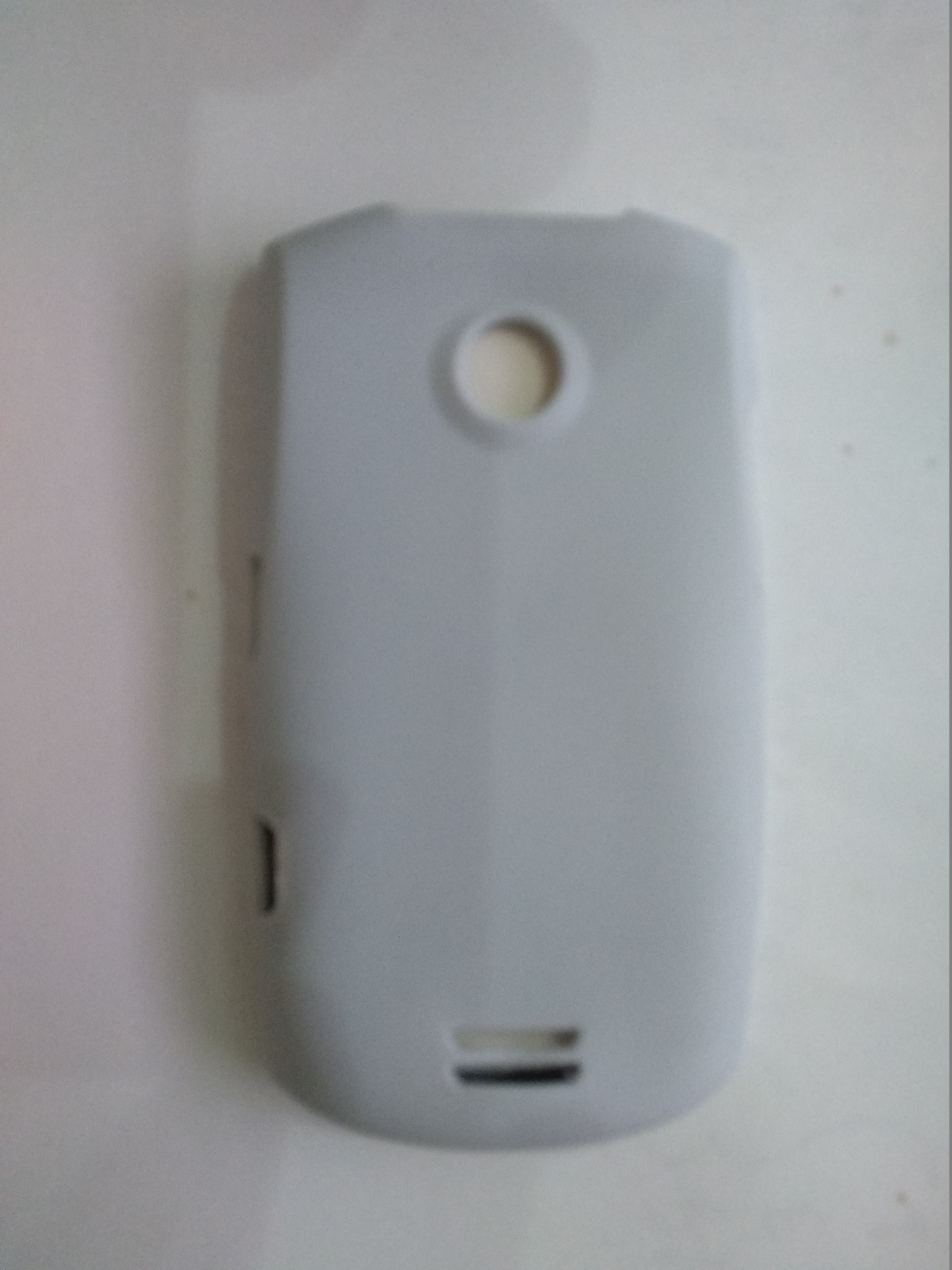 Samsung Monte S5620 Silicone Case - Light Blue