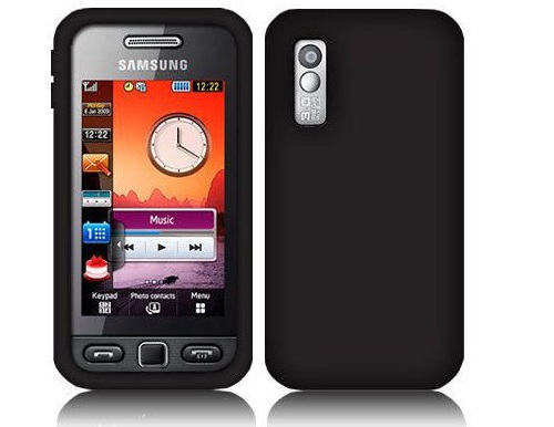 Samsung Star S5230 Silicone Case (Black)