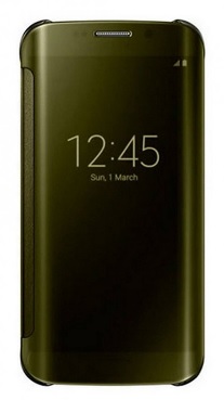 Samsung SM-G920F Galaxy S6 - Θήκη Book Ancus Mirror Χρυσαφί (Ancus)