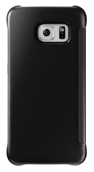 Ancus Mirror Book Case for Samsung Galaxy S6 (SM-G920F) (Black) (Ancus)