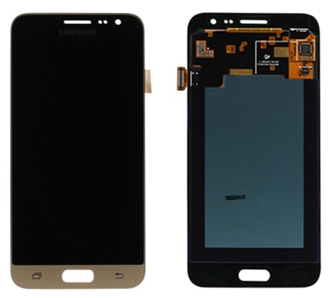Samsung Galaxy J3 (2016) Gold LCD Module & Touchpad (SM-J320F) (GH97-18748B) (Bulk)