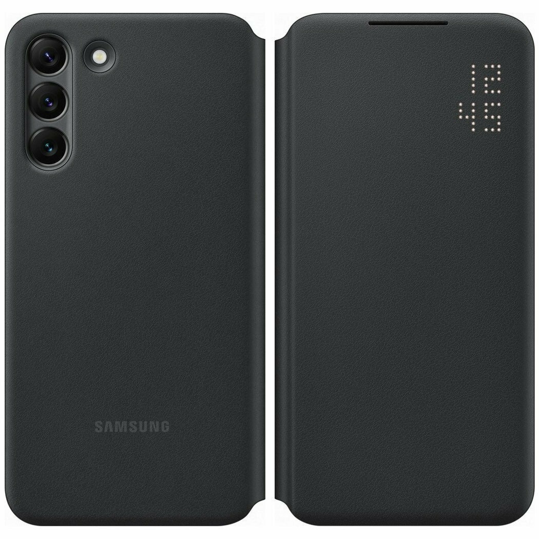 Θήκη Samsung Smart LED View για Samsung Galaxy S22 Plus - Black (EF-NS906PBEGEE)