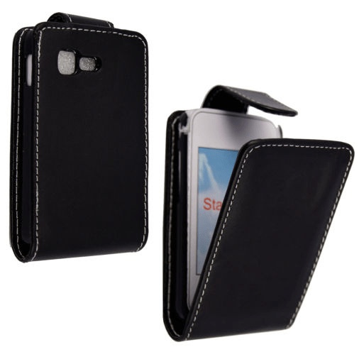 Samsung Star 3 Duos S5222 Back Cover Case Black (ΟΕΜ)