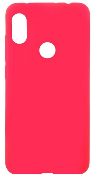 Silicone Back Cover Case for Xiaomi Redmi Note 7 Pink (oem)