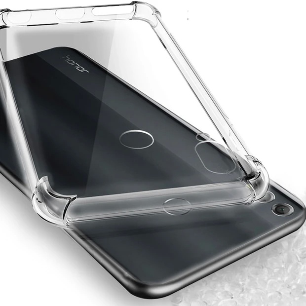 Honor 10 Lite P Smart 2019 Silicone Back Cover Case (TPU, Clear) (OEM)