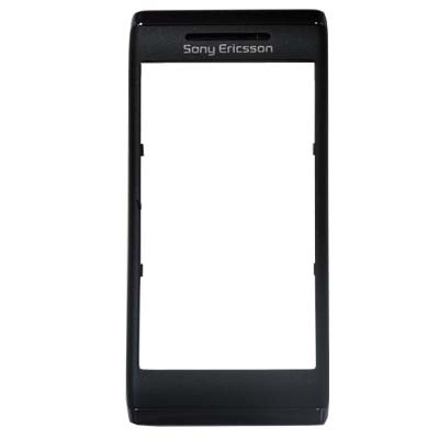 Sony Ericsson Aino Black Face Cover Battery Cover