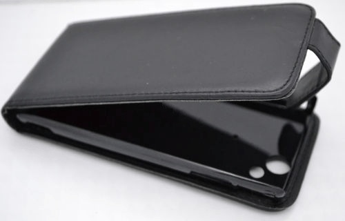 Sony Ericsson Xperia Arc / Arc S Leather Flip Case X12 (Black)