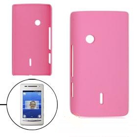 Sony Ericsson Xperia X8 pink skin cover